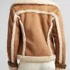 General Hospital 2025 Jacinda Bracken Suede Shearling Jacket