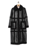 General Hospital 2026 Nazneen Contractor Black Shearling Coat