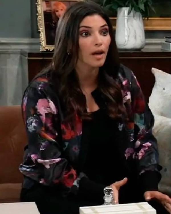 General Hospital Amanda Setton Floral Cardigan USA Jackets
