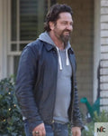 Gerard Butler Den Of Thieves 2: Pantera 2025 Black Leather Jacket Clanton Jacket