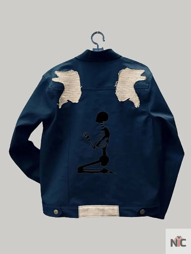Ghost Rider Denim Jacket Clanton Jacket