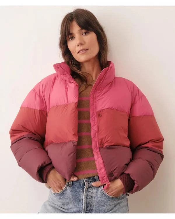 Ghosts US S05 Rose McIver Color Block Puffer Jacket