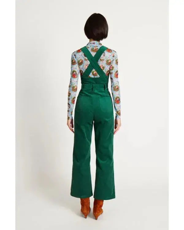 Girl Meets Farm S15 Molly Yeh Green Heart Pocket Jumpsuit WorthVee