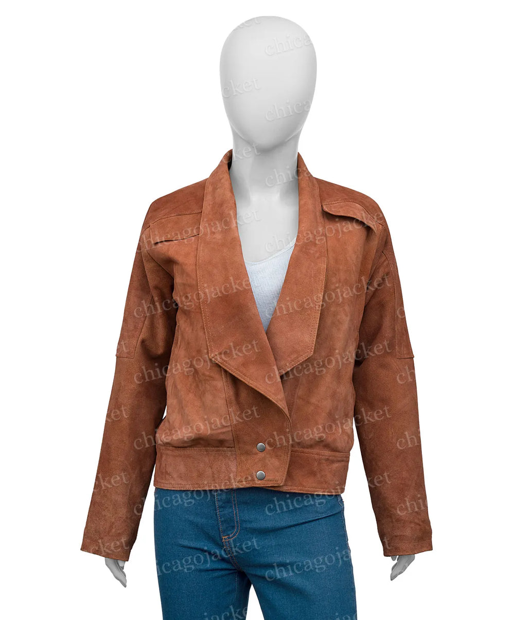 Girl You Know It’s True Bella Dayne Brown Jacket