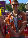 Glen Powell Kristin Juszczyk Texas Longhorns Shirt WorthVee