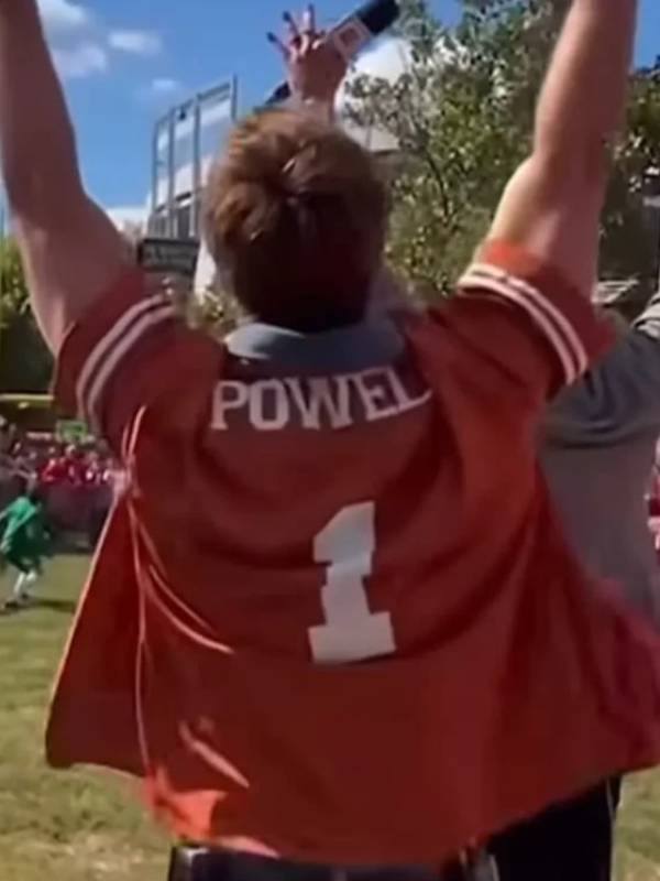 Glen Powell Kristin Juszczyk Texas Longhorns Shirt WorthVee