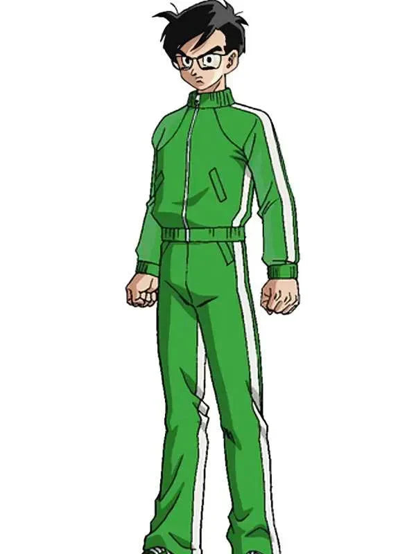 Gohan Green Tracksuit of Dragon Ball Z Clanton Jacket