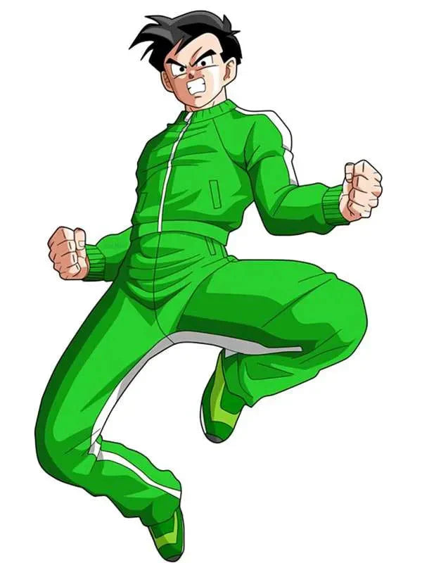 Gohan Green Tracksuit of Dragon Ball Z Clanton Jacket