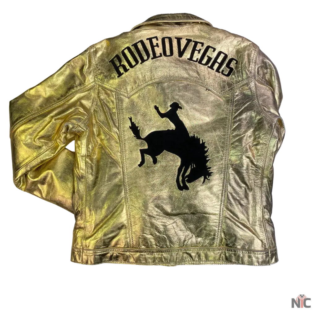 Gold Rodeo Vegas Jacket Clanton Jacket