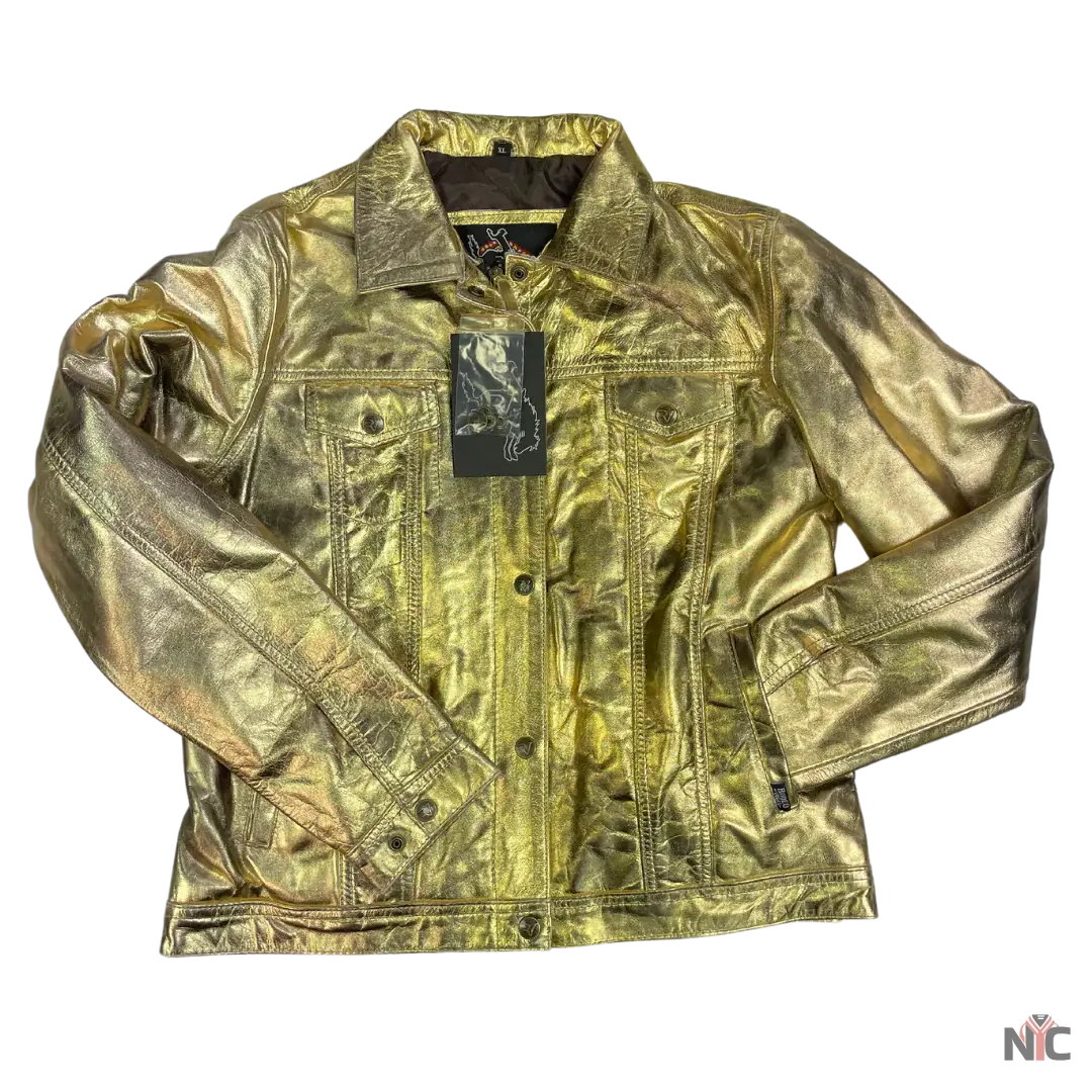 Gold Rodeo Vegas Jacket Clanton Jacket
