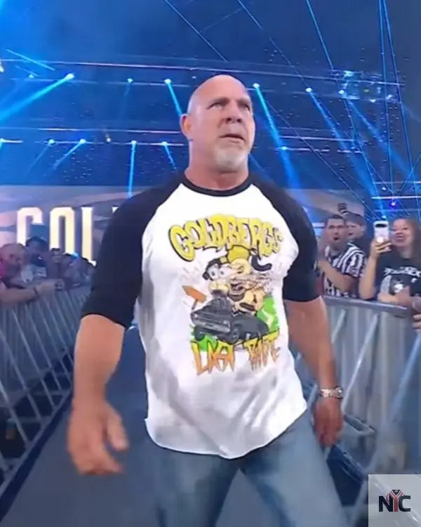 Goldberg Returns on WWE RAW T-Shirt Clanton Jacket