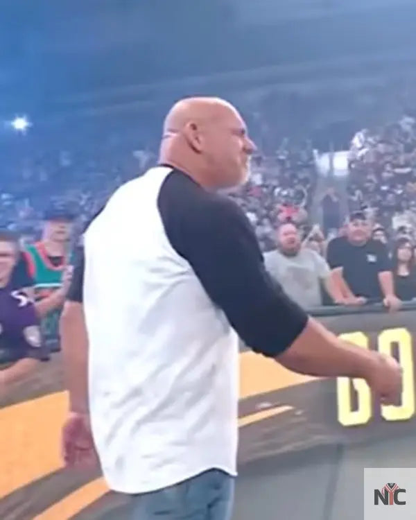 Goldberg Returns on WWE RAW T-Shirt Clanton Jacket