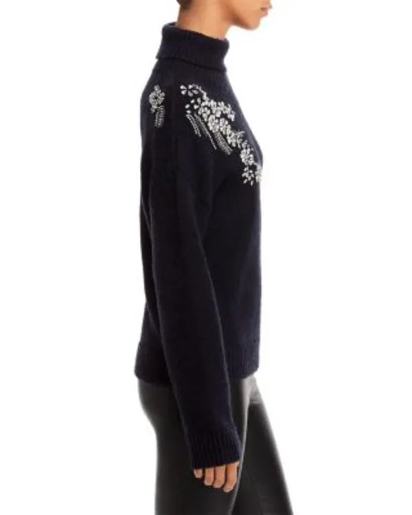Good Morning America 2026 Lara Spencer Embellished Sweater