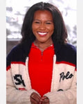 Good Morning America Janai Norman Team USA Cardigan