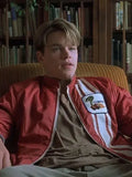 Good Will Hunting Matt Damon Red Cobra Jacket WorthVee