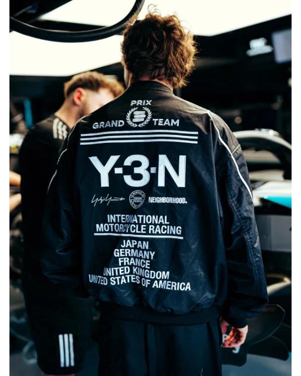 Yohji Yamamoto Y3-N Grand Prix Racing Jacket
