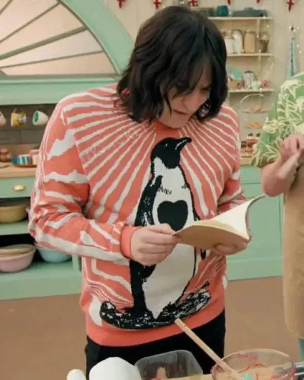 Great British Bake Off Noel Fielding Penguin Jumper WorthVee