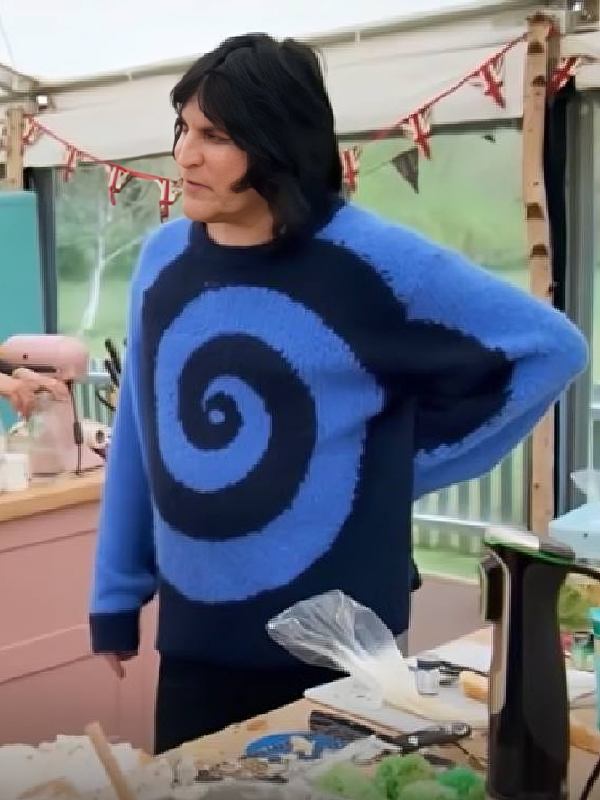 Great British Bake Off Noel Fielding Twister Knit Sweater WorthVee