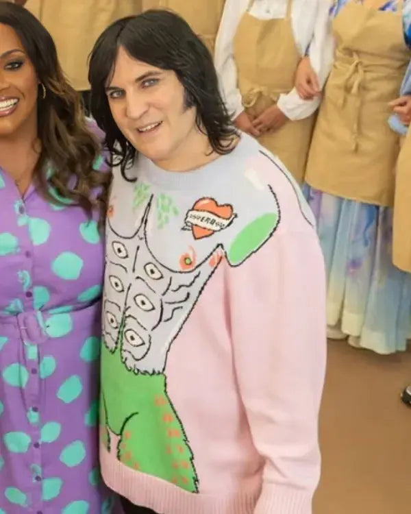Great British Bake Off S15 Noel Fielding Beasts Jumper WorthVee