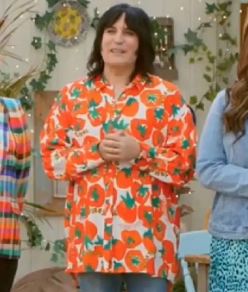 Great British Bake Off S16 Noel Fielding Tomato Shirt