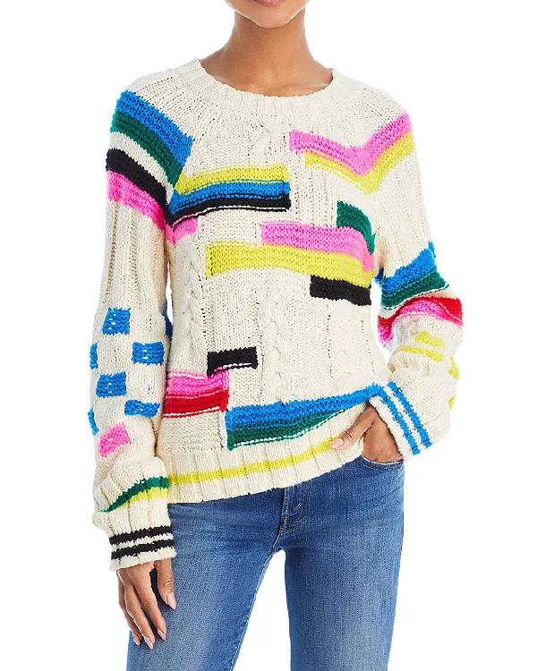 Great British Sewing Bee Sara Pascoe Multicolor Sweater WorthVee