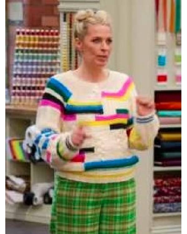 Great British Sewing Bee Sara Pascoe Multicolor Sweater WorthVee