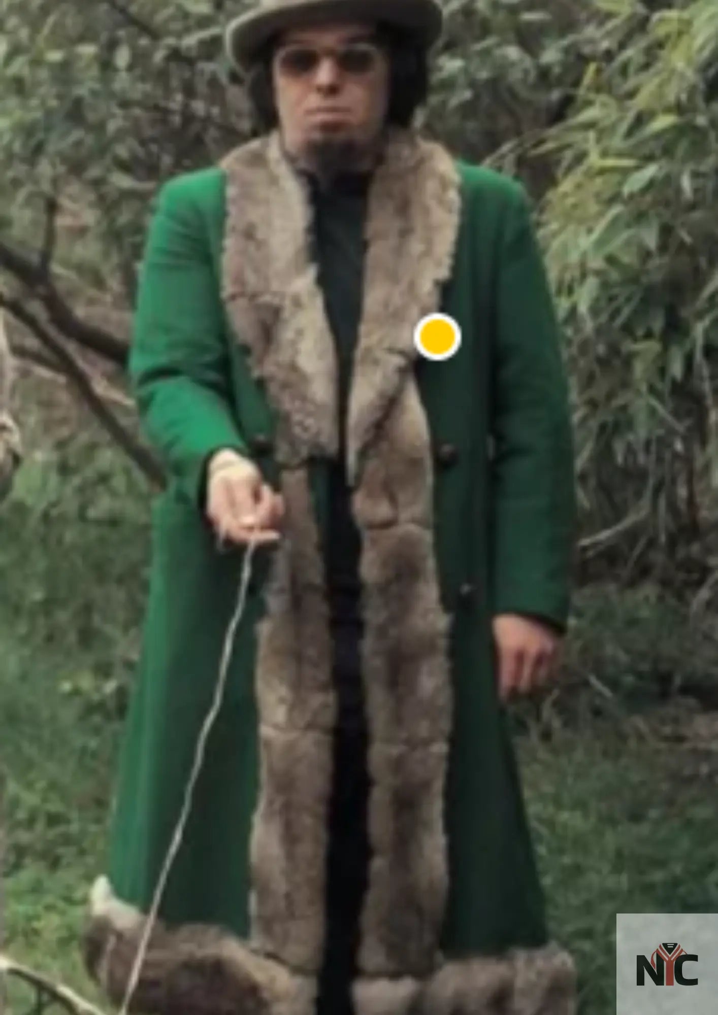 Green Coat of Cap­tain Beef­heart Clanton Jacket
