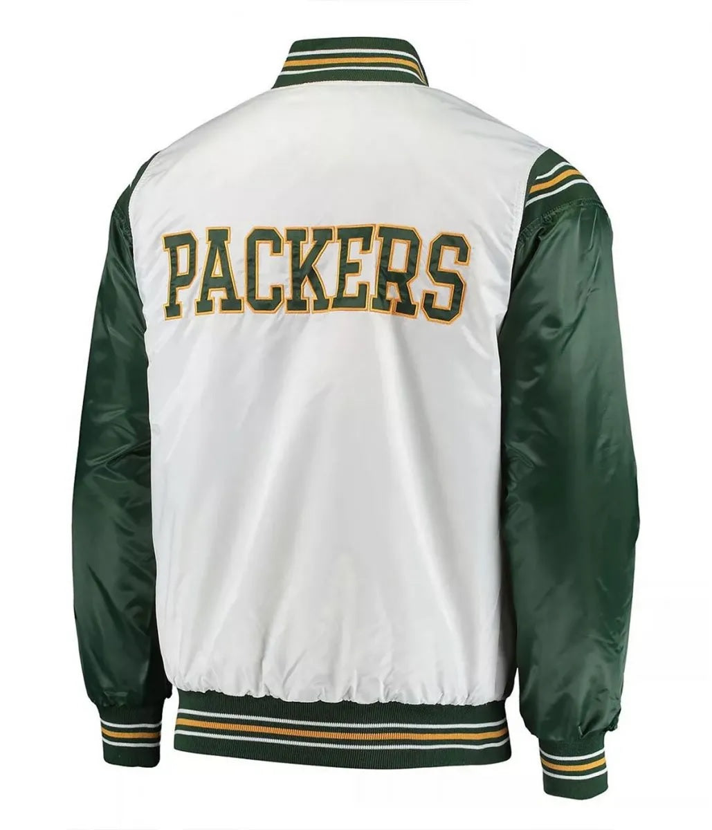 Green Bay Packers Historic Renegade Satin Jacket WorthVee