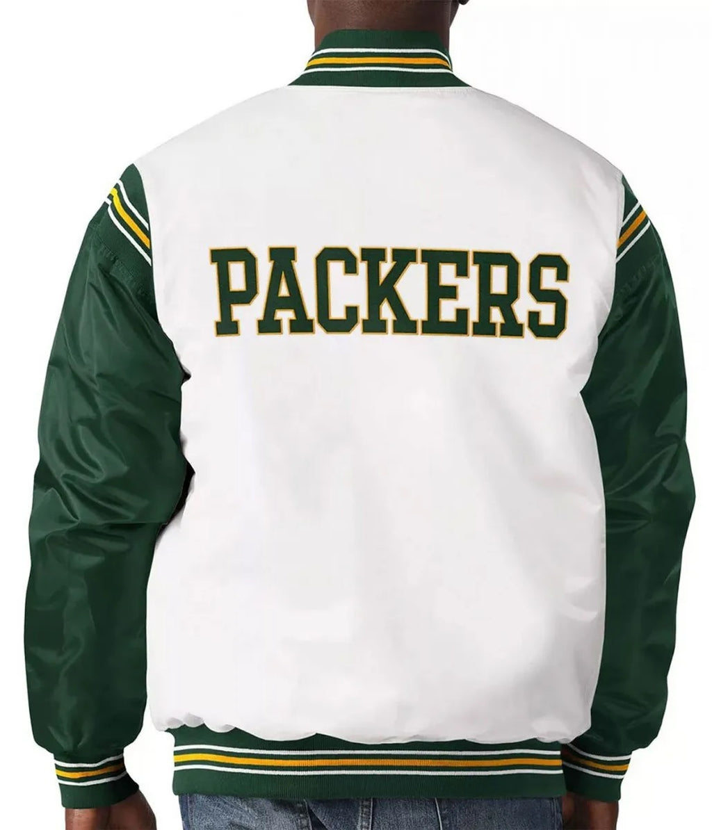 Green Bay Packers Historic Renegade Satin Jacket WorthVee