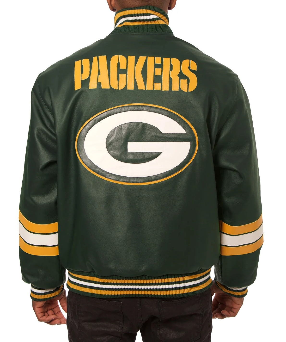 Green Bay Packers Leather Jacket WorthVee