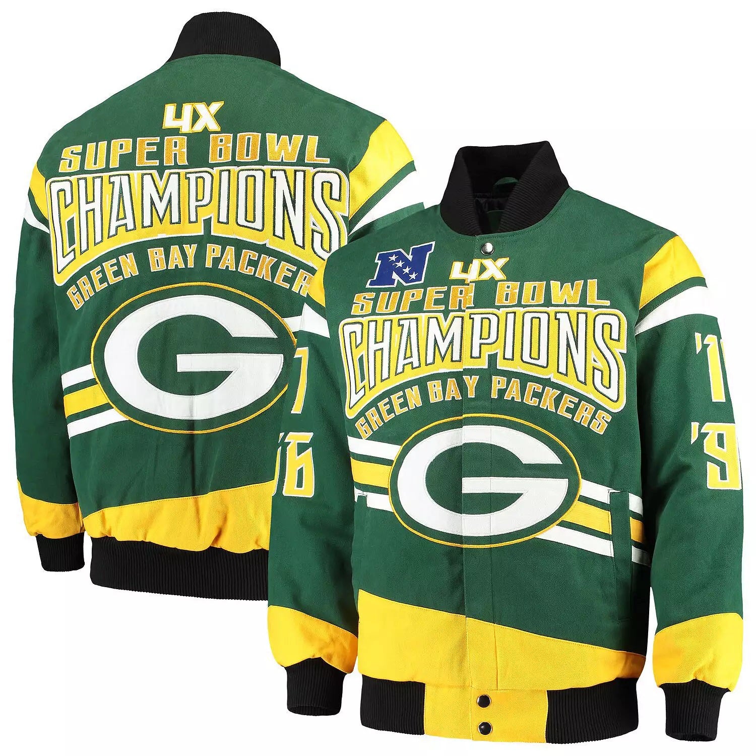 Green Bay Packers Super Bowl Championship Jacket WorthVee