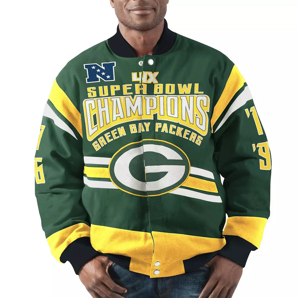 Green Bay Packers Super Bowl Championship Jacket WorthVee