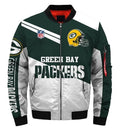 Green Bay Packers White And Green Jacket WorthVee