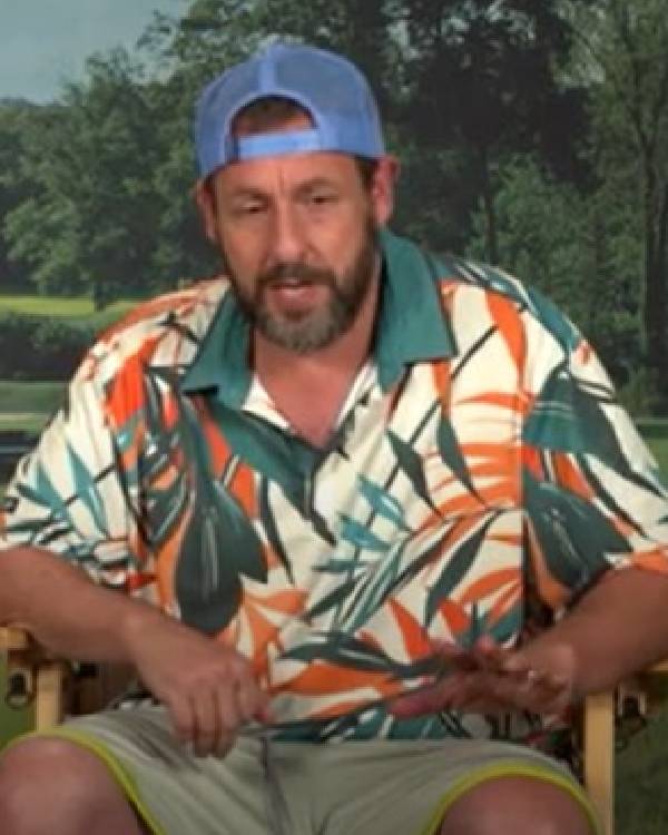 Happy Gilmore 2 Adam Sandler Hawaiian Polo Shirt Clanton Jacket