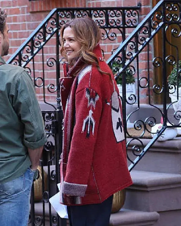 Happy Hours Katie Holmes Red Jacket WorthVee
