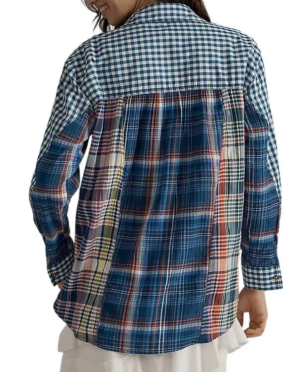 Happys Place S02 Melissa Peterman Plaid Shirt