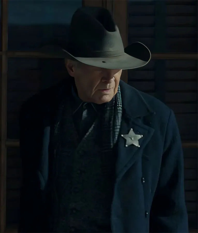 Harrison Ford 1923 S02 Jacob Dutton Black Coat