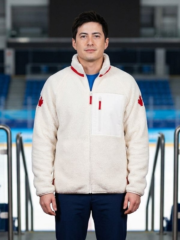Heated Rivalry Canada Fleece Jacket WorthVee