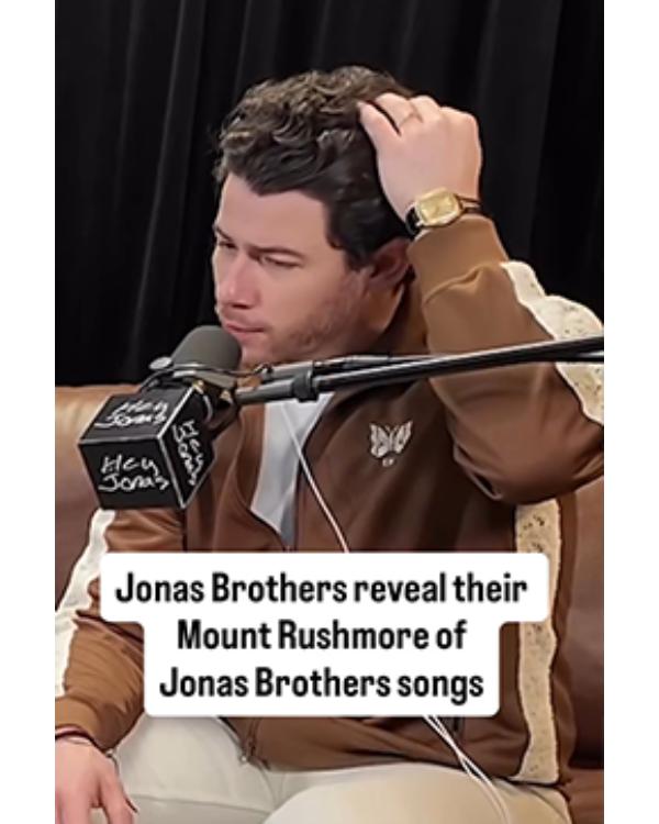 Hey Jonas! Podcast 2026 Nick Jonas Brown Butterfly Logo Jacket WorthVee