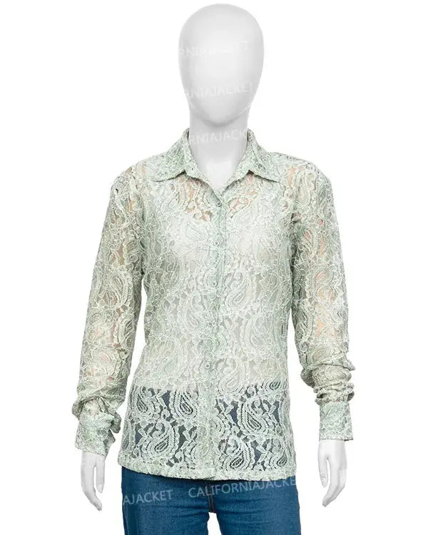 High Potential Kaitlin Olson Floral Blouse WorthVee