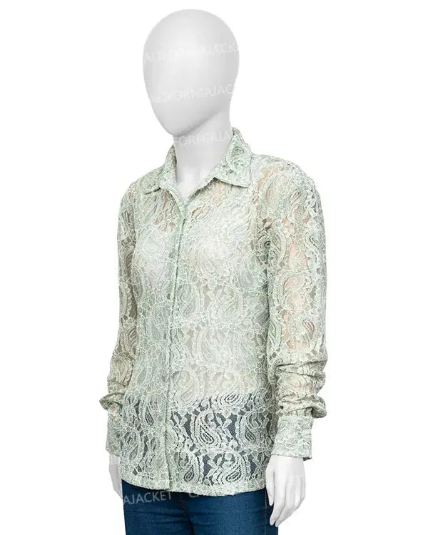High Potential Kaitlin Olson Floral Blouse WorthVee