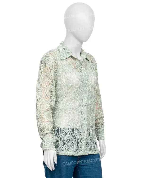 High Potential Kaitlin Olson Floral Blouse WorthVee