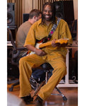 Hitmakers 2025 Bernard Harvey Yellow Corduroy Shirt Clanton Jacket