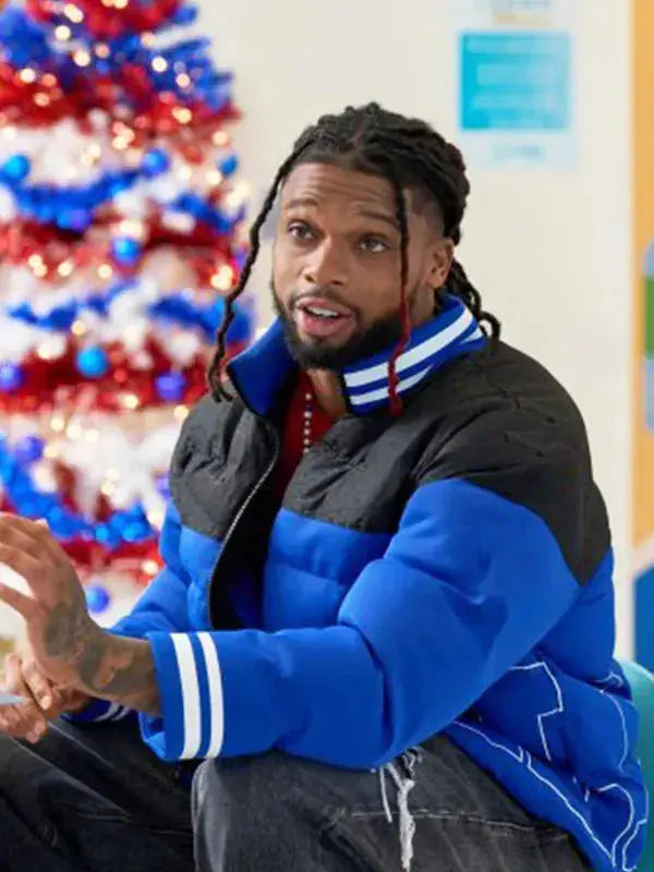 Holiday Touchdown A Bills Love Story Damar Hamlin Blue Jacket WorthVee