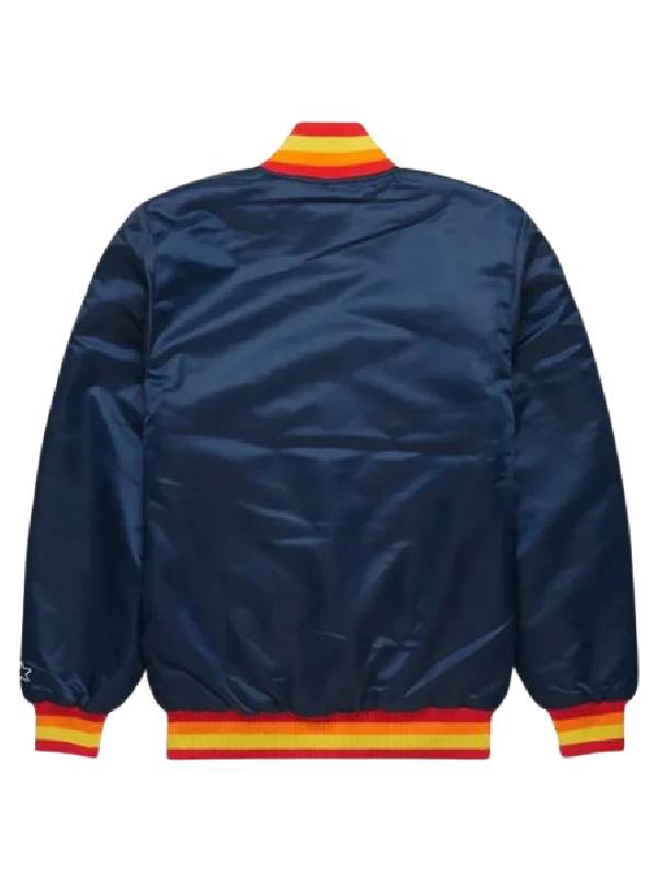 Homage X Starter Astros Satin Jacket WorthVee