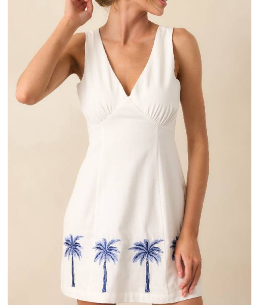 Home and Away Ally Harris Embroidered Mini Dress USA Jackets