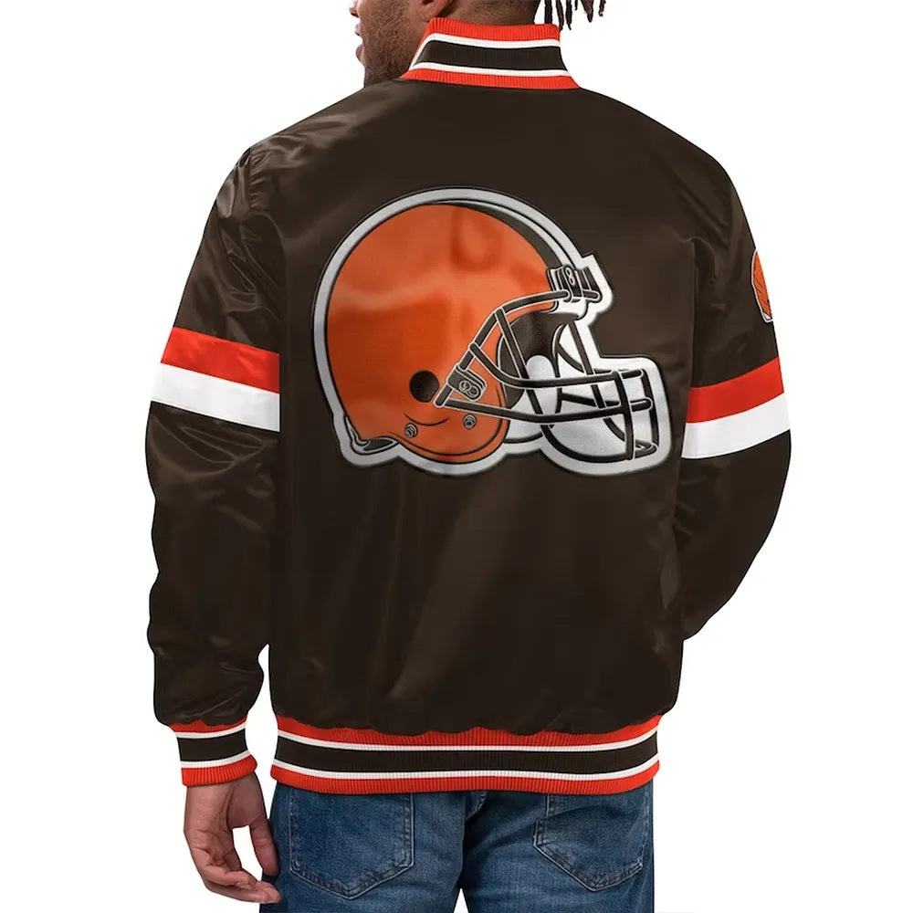 Home Game Cleveland Browns Jacket WorthVee