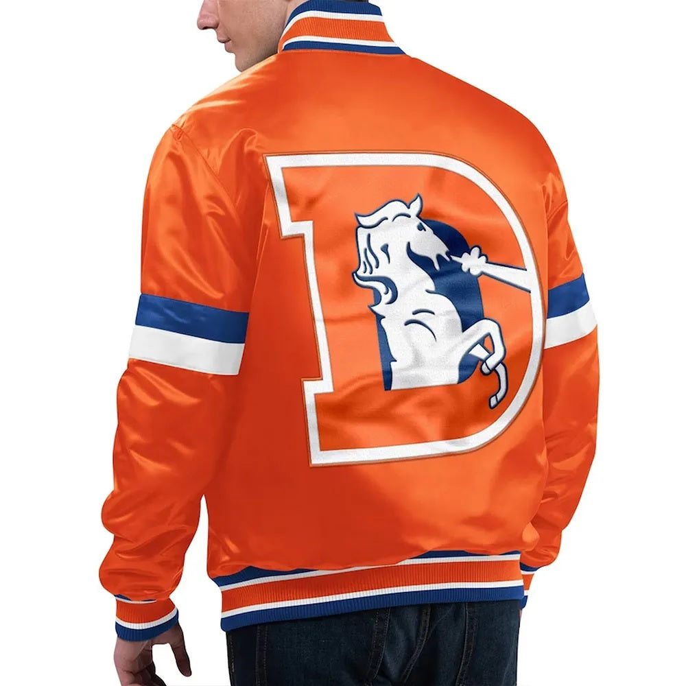 Home Game Denver Broncos Orange Jacket WorthVee