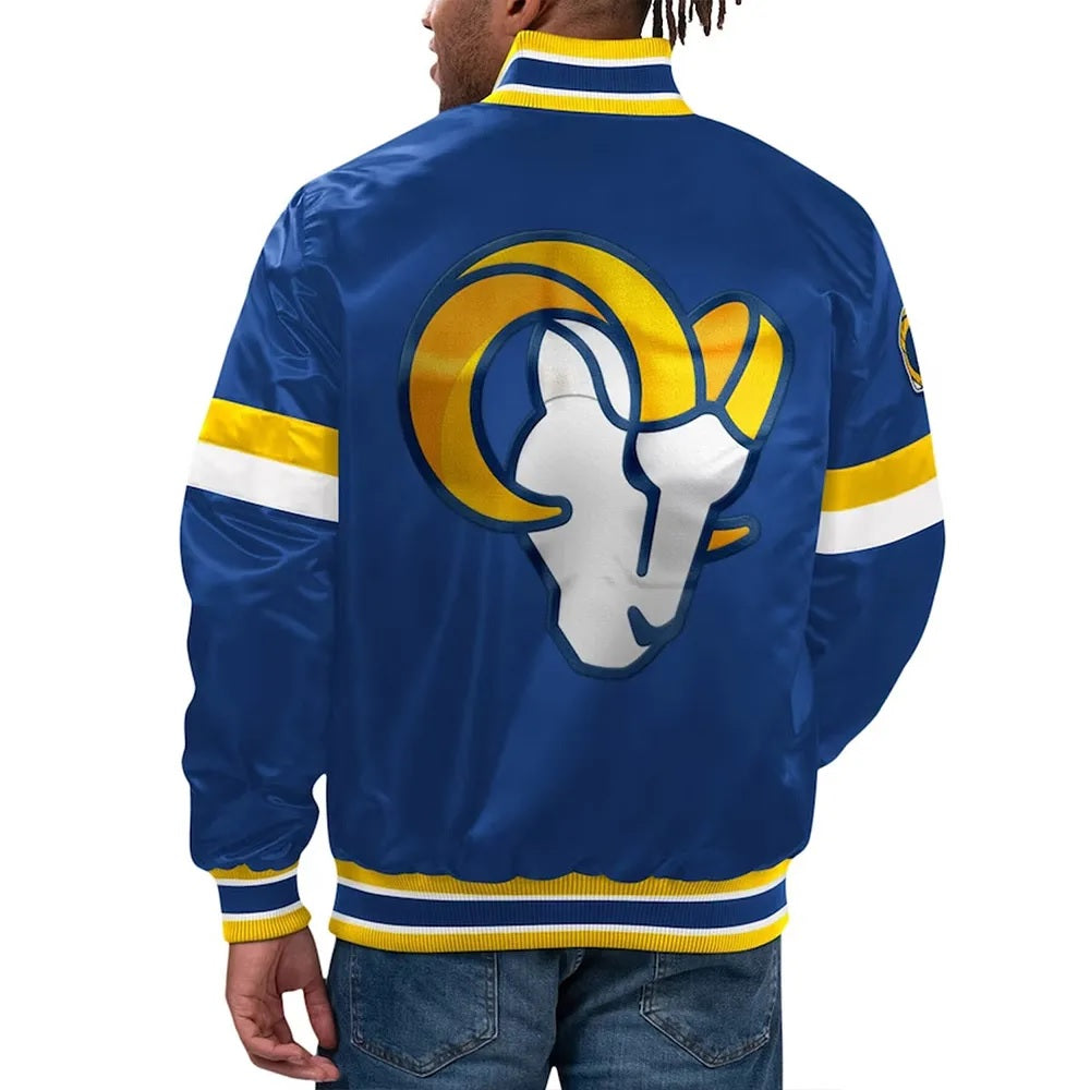 Home Game LA Rams Royal Jacket WorthVee