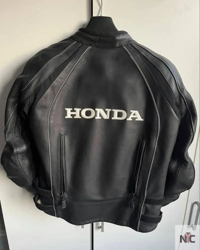 Honda Leather Jacket Clanton Jacket